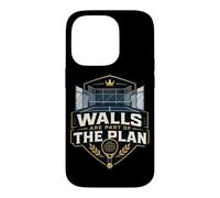 Walls Are Part Of The Plan - Cool Padel Case for iPhone 14 Pro