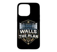 Walls Are Part Of The Plan - Cool Padel Case for iPhone 15 Pro Max