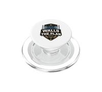 Walls Are Part Of The Plan - Cool Padel PopSockets PopGrip for MagSafe