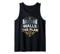 Walls are Part of The Plan - Cool Padel Tank Top