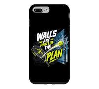 Walls Are Part Of The Plan - Padel Player Case for iPhone 7 Plus/8 Plus