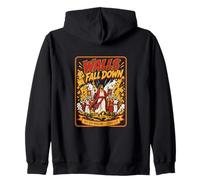 Walls Fall Down Just Keep Marching Joshua 6 20 Zip Hoodie