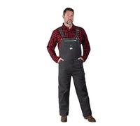 Walls Men's Duck Bib Overalls/Coveralls, Graphite, 48W / 32L