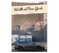 Walls of New York - Street Art in Farbe UK-Version (Wall Calendar 2026 DIN A4 Portrait), CALVENDO 12 Month Wall Calendar