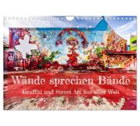 Walls speak volumes UK-Version (Wall Calendar 2026 DIN A4 Landscape), CALVENDO 12 Month Wall Calendar