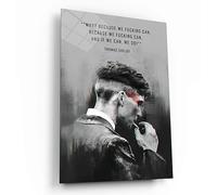 WallsDecor TOMMY SHELBY CANVAS, Peaky Blinders Poster, Peaky Blinders Print, Tv Series Retro Posters, Peaky Blinders, Tv Series Print, Cillian Murphy