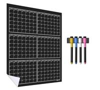 WallTAC Yearly Wall Planner Sticker, Removable and Wipeable Office Planner A2 | Reusable Every Year - 3, 6 or 12 Month to View | for Home, School, University or College