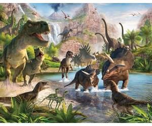 Walltastic Dinosaur Land Wallpaper Mural 8ft x 10ft