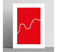 walltonic - Nottingham Forest FC Football Club 'River Trent' Wall Art Print Poster Gift - Unframed - Size A3