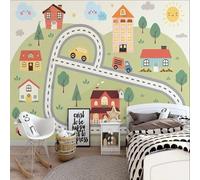 WallustrioaW Custom 3D Guitar Music Equipment Non-Woven Wall Mural