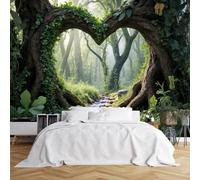 WallustrioaW Custom 3D Photo Wallpaper Heart-Shaped Tree Arch