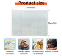 WallustrioaW DIY Craft Latch Hook Rug Kit,Cartoon Animal Puppy,Embroidery Kit,Latch Hook Rug for Adults and Beginners,Craft Gifts Decoration,60x90cm