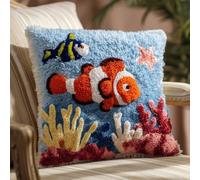 WallustrioaW Latch Hook Kits for Adults,Beginners,Coral and Fish