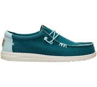 Hey Dude Wally Braided Mens Loafer Shoes in Green Grey - 9 UK