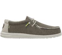 Hey Dude Wally Braided Mens Loafer Shoes in Fossil - 12 UK