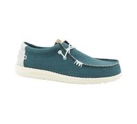 Hey Dude Wally Braided Mens Loafer Shoes in Green Grey - 8 UK