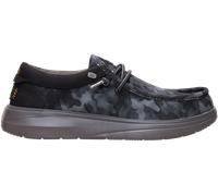 Wally COMF Worn Twill Black/Gull Grey 8