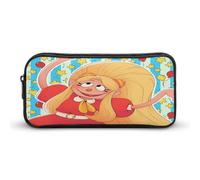 Wally-Darling Judi Merch Pen Pouch Kawaii Stationery Storage Pen Cases for Adults Small Makeup Bag 8.7x4.7x2 Inch