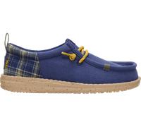 Wally Funk Youth Plaid Navy/Multi C13