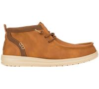 Heydude Wally Mid Gripr Classic Synthetic Men's Cognac/Tan Boots UK 9