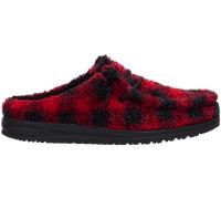 Wally Slipper Buffalo Plaid Flame Scarlet/Black 13