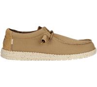 Hey Dude Wally Sport Mesh Boat Shoes Beige EU 43 Men