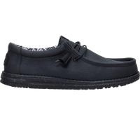 Hey Dude Wally Canvas Boat Shoes Black EU 44 Man