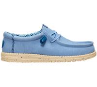 Wally Stretch Canvas Faded Denim/Boulder Tan 9