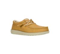 Wally Stretch Canvas Shoes in Cumin Brown & Stone Grey