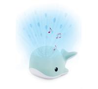 Wally the whale night light blue