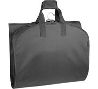 WallyBags® 60” Premium Tri-Fold Travel Garment Bag with exterior pocket, Black, 60-inch, 60” Premium Tri-fold Travel Garment Bag With Exterior Pocket