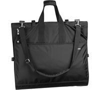 WallyBags Women's 66” Premium Tri-fold Carry on Destination Wedding Dress Travel Bag, Black, 66 Inch, 66” Premium Tri-fold Carry on Destination Wedding Dress Travel Garment Bag