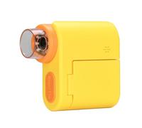 Walmeck 1000X Magnification Handheld Digital Microscope for Kids, 4K Resolution with 2.0 Inch LED Screen, Observation Anywhere and Anytime, Crystal Clear Images and Videos (Yellow)