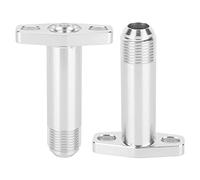 Walmeck 10AN Turbo Oil Drain Return Flange, Built with High Quality Aluminum, Simple Installation, Long Service Time, Fit for GT2560, GT2530, GT2860, GT2871, GT2860RS, GTX3582... Ball