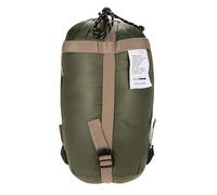 Walmeck 190 x 75cm Envelope Sleeping Bag for Camping Hiking Travel, with Compression Stuff Sack, Ultra Lightweight 680g, Breathable Soft Fabric, Double Sided Zipper, Unfolds into (Dark green)