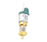 Walmeck 22451910000 Parking Heater Fuel Metering Pump, Water, OE 22451901, 22451910000, 2451910000, with Transparent Cover, Dual Filtration, for Eberspacher Airtronic D2 D4 12V (12v-22ml)