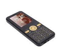Walmeck 2G Senior Cell Phone with Ultra Slim Design 2.4 Inch HD Color Display Dual SIM Dual Standby Big Buttons Flashlight Large Volume Extra Loud Speakers 1800mAh Battery for Senior Use (Black)