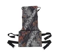 Walmeck 600D Oxford Cloth, Pearl Cotton, and Sponge Tree Stand Pad, Camouflage, Adjustable, Foldable, Noiseless Seating with Thick Sponge Base, Lightweight and Abrasion Resistant (Style 3)