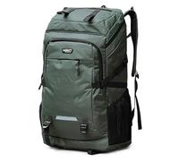 Walmeck 80L Backpack, Running Bag for Hiking Fishing with Chest Waist Strap and Reflective Strips, Tear Mountaineering Daypack for Outdoor Adventures (1)
