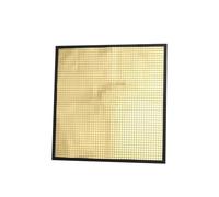Walmeck 9.4 X 9.4 Inch Reflector, Flexible Light Shaping Panel for Professional Photography and Video Creation with Magnetic Base and Thread Hole (Gold)
