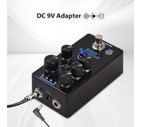 Walmeck Accurate Drive Guitar Drive Bass Pedal, Designed by Guitarists, for Modern Metal with Precision Tone Sculpting for Heavy and Defined Tones, Ideal for Various Playing Styles and