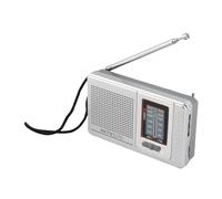 Walmeck AM FM Portable Radio with Premium Bass Speaker, Powerful Chip for Signal Sensitivity, Built in Large Speaker, Battery Operated Pocket Radio for Outdoor Travel Emergency Ki