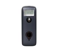 Walmeck AUTOMATIC AIR FRESHENER SPRAY DISPENSER DUAL POWER SUPPLY WALL MOUNT/STANDING LOW-NOISE LCD FRAGRANCE DISPENSER FOR BATHROOM OFFICE COMMERCIAL PLACE BLACK