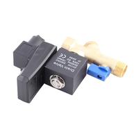 Walmeck Automatic Electronic Timed Drain Valve G1/2 DN15 Brass Condensate Drain Valve for Air Compressor Adjustable Discharge Time 0.5 10 Seconds Interval 0.5 45 Minutes (AC230V)