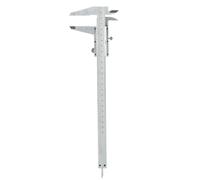 Walmeck Carbon Steel Vernier Caliper High Measurement Tool 0-8 inch 0-200mm Manual Micrometer Slide Caliper Tool Craftsmen Mechanics Jeweler Workers Plumbers Hobbyists Professionals