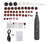 Walmeck Cordless Tool Kit Adjustable Speed Mini Electric Engraving Polishing Multi Functional Grinder Set for Crafts and Professional Use (68-Piece Set)