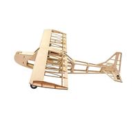 Walmeck Dancing Wing Hobby T05 Vogee-08 Premium Balsa Wood RC Airplane Kit Easy Assembly Compact Design for All Skill Levels Parks Beaches (Type 1)