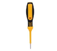 Walmeck Digital AC Voltage Tester Pen NCV Detector LCD Backlight Essential Tool for Electricians (Yellow Ph Screwdriver)