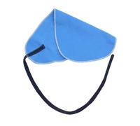 Walmeck Durable Sax Piccolo Flute Clarinet Cleaning Cloth, Soft & Lint-, Washable, Man Made Chamois, A Shaped, for Inside Tube, with Color Random Delivery (Blue)