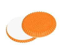 Walmeck Exquisite Workmanship Magnetic Fingertip Push Slider 1.5x1.5x0.47in for People with ADHD (Orange)